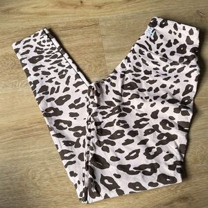 Booty By Brabants pink Leopard Print Leggings